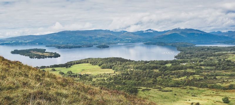 Photo of Loch Lomond and the Trossachs National Park.