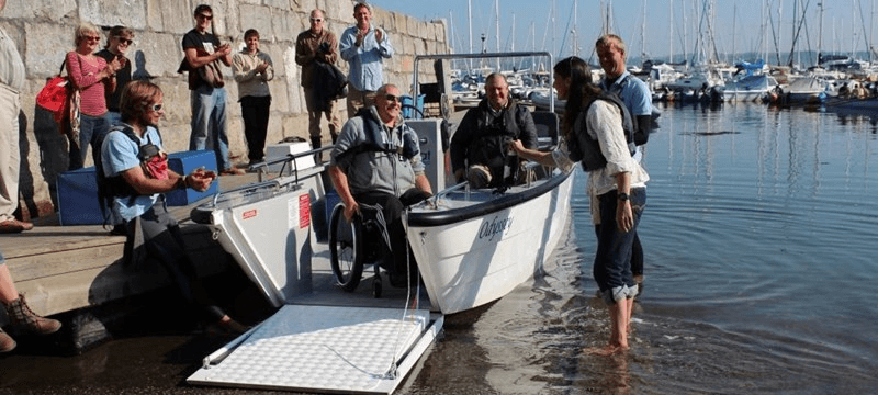 Photo of Mylor Sailing School.
